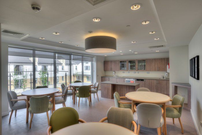 Elderly care home interior design