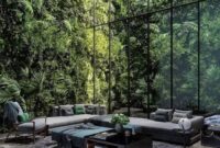 Biophilic elements concept wellbeing