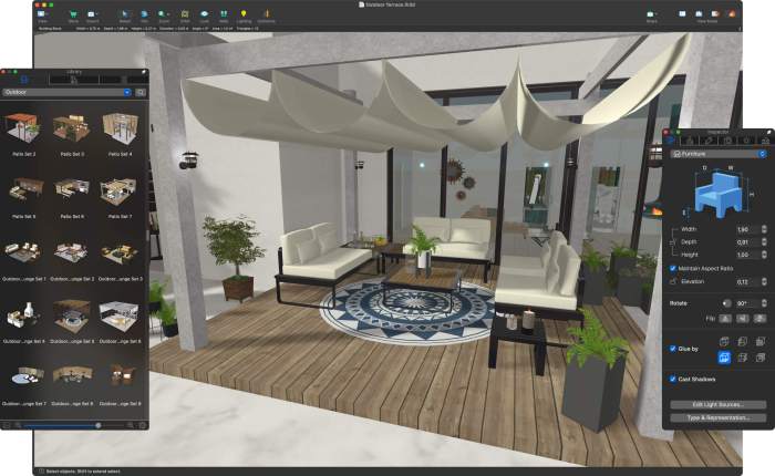 3d home interior design software